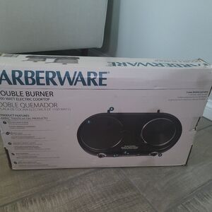 Faberware double burner
